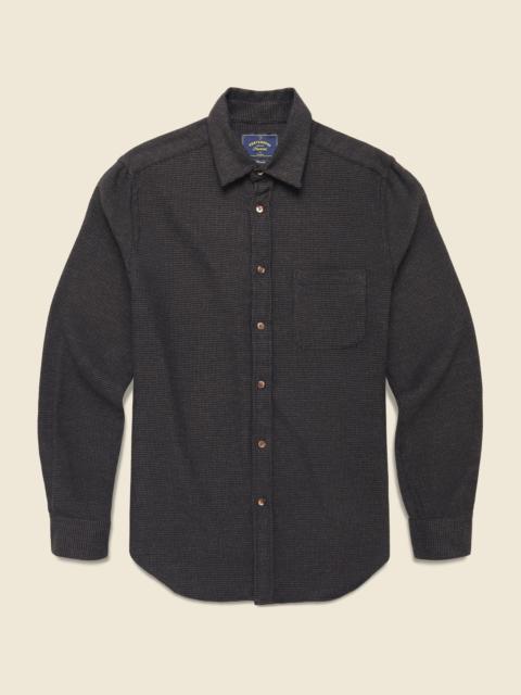 Portuguese Flannel Sounds Shirt - Black