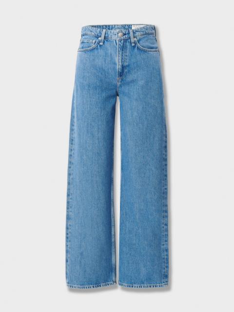 rag & bone Logan Wide-Leg Jeans
Lightweight Rigid in Downey