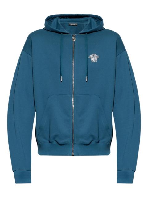 VERSACE zip-up hoodie