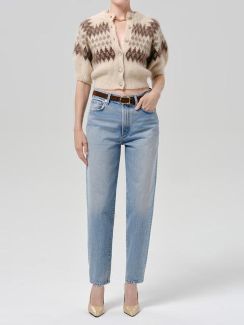 Citizens of Humanity Molly Puff Sleeve Cardigan In Fairisle