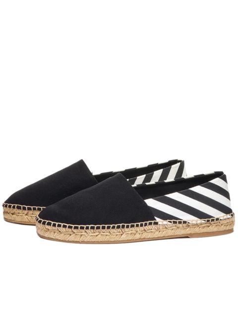 Off-White Off-White Stripes Flat Espadrilles