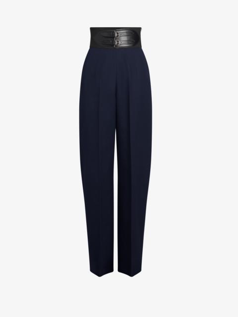 Alaïa BELTED TROUSERS