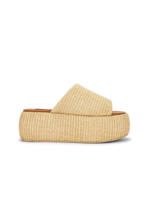 SIMONMILLER Raffia Cloudy Platform