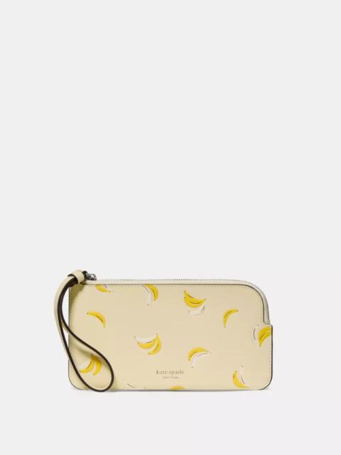 kate spade Zippy Banana Wristlet