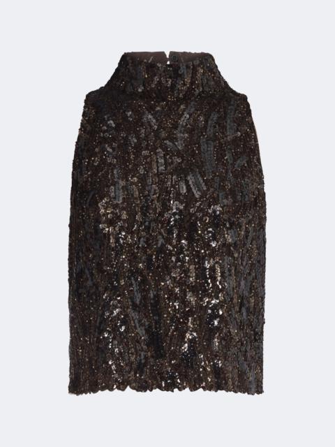 Brunello Cucinelli Sequined top