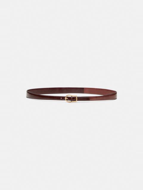 DOROTHEE SCHUMACHER CRACKLE SHINE skinny belt
