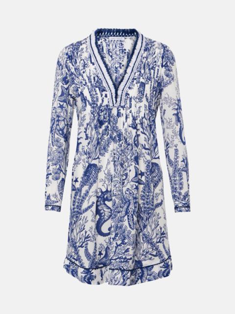 Poupette St Barth Ola printed minidress