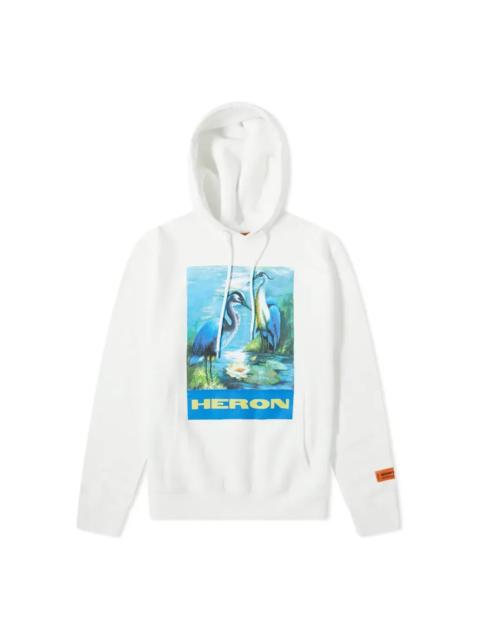 Heron Preston HERON PRESTON SS21 Herons Popover Hoodie 'White Multi-color' HMBB004F198080010288