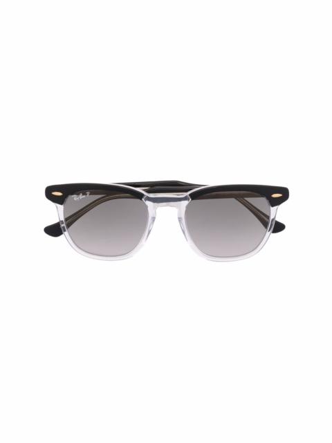 Ray-Ban half-rim sunglasses