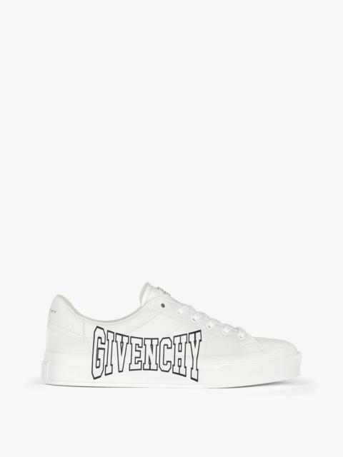 Givenchy CITY SPORT SNEAKERS IN LEATHER