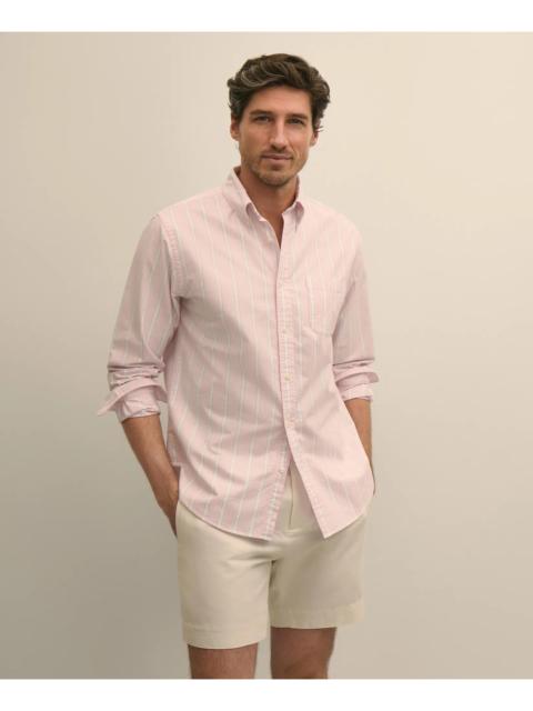 Brooks Brothers Friday Shirt, Oxford Stripe