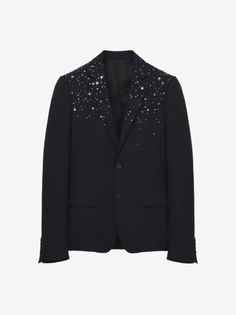 Alexander McQueen Costellation Embroidered Single-Breasted Jacket
