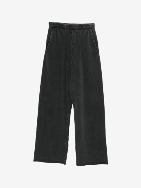 entire studios faded-effect elasticated-waist track pants