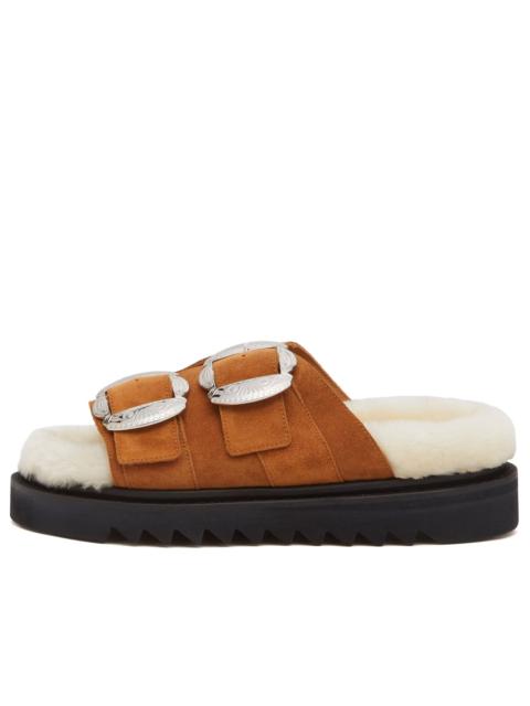 TOGA PULLA Toga Pulla Fluffy Buckle Sandals