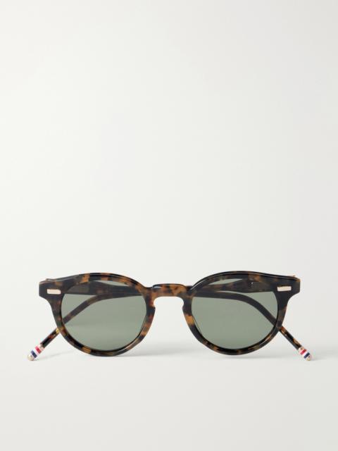 Thom Browne Round-Frame Tortoiseshell Acetate Sunglasses