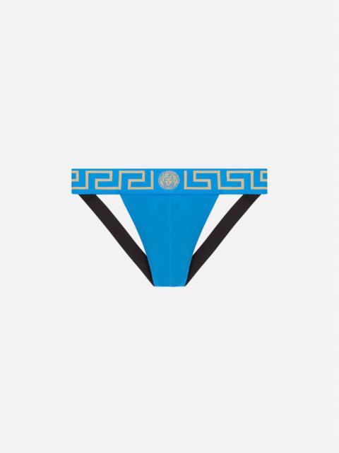 VERSACE Greca Border Jock Strap