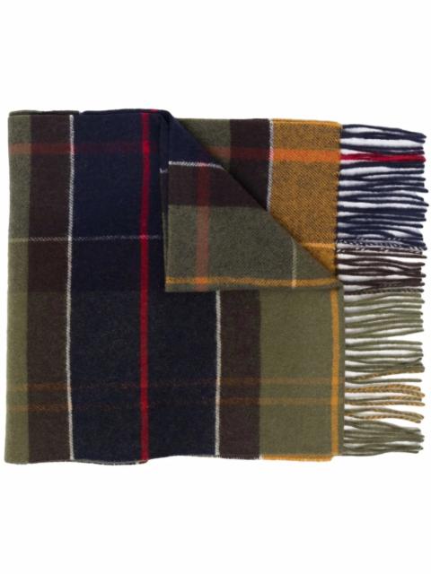 Barbour Barbour Plaid-check Print Scarf