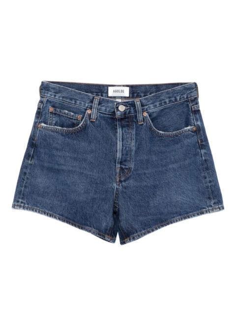 AGOLDE classic five-pocket denim shorts