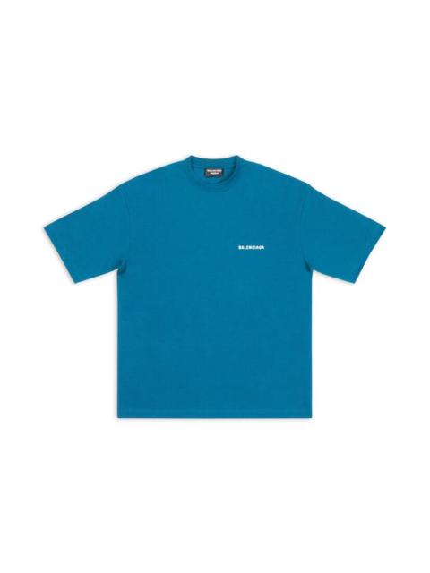 Men's Logo T-shirt Medium Fit in Indigo