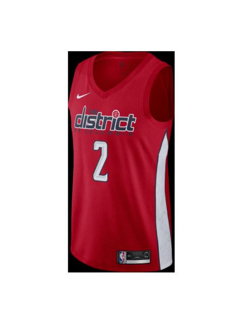 Nike Nike MENS John Wall Washington Wizards Swingman 2 NBA Basketball Jersey Red BQ1179-657