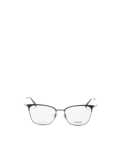 TUMI square-frame glasses