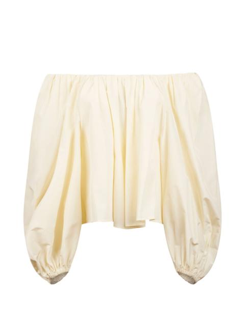 forte_forte off-shoulder top