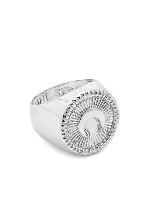 Marine Serre Moon signet ring