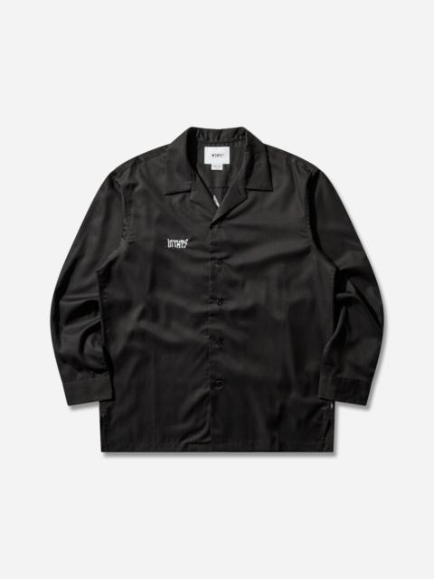 WTAPS Men's EW Longsleeve Shirt Black