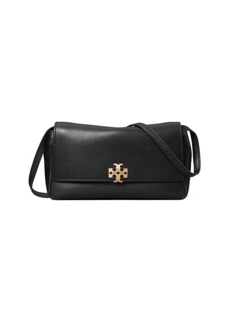 TORY BURCH Women's Charlie Leather Wallet Crossbody Bag - Black
