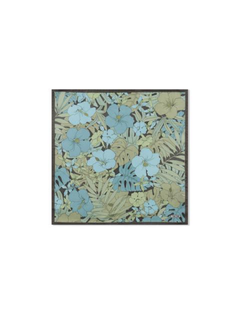 TOM FORD HIBISCUS PRINT POCKET SQUARE