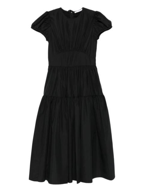 CECILIE BAHNSEN tiered puff-sleeve dress