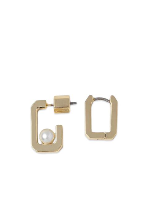 ALLSAINTS embellished rectangle earrings (set of three)