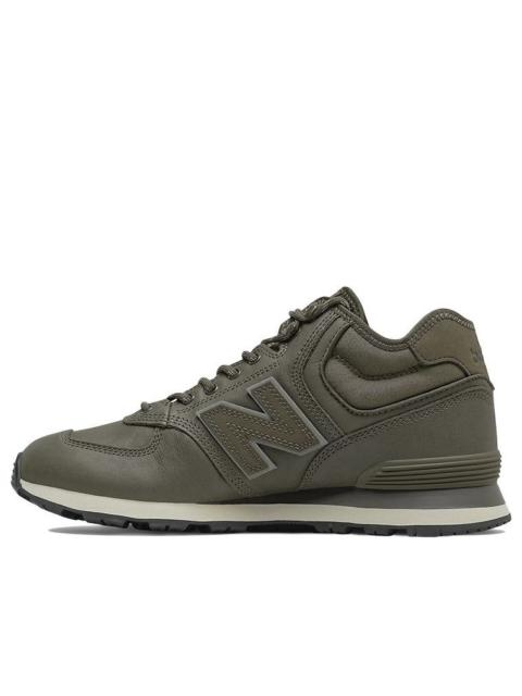 New Balance New Balance 574 Series Mid Tops Casual Olive Green MH574BG1