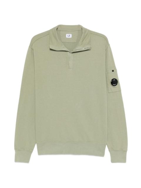 C.P. Company light fleece half zip sweatshirt