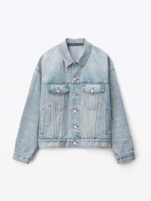 Alexander Wang GAME JACKET IN DENIM