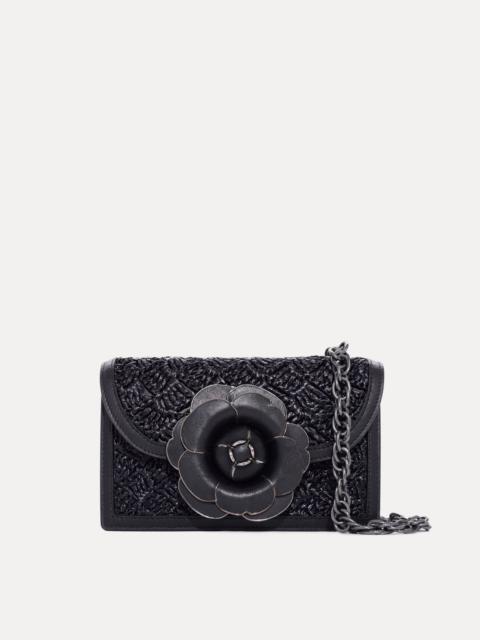 RAFFIA CROCHET TRO BAG