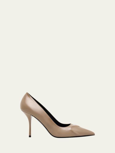 Alaïa Patent Leather 3D Coeur Pumps