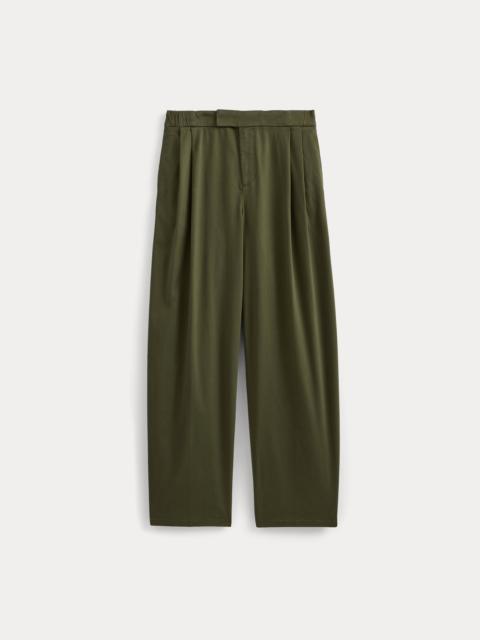 EVERLANE BARREL-LEG PANT IN ORGANIC COTTON SATEEN