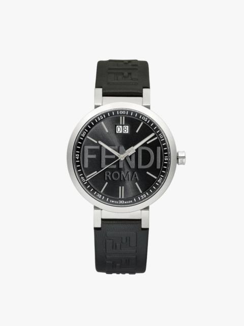 FENDI 39 mm – Watch with FF logo strap
