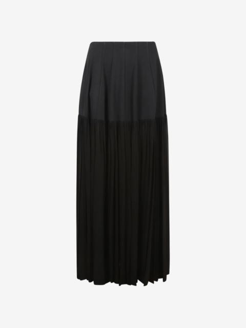 SIMKHAI Saryn draped jersey skirt