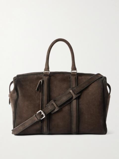 OFFICINE CREATIVE Quentin 009 Airbrushed Suede Weekend Bag