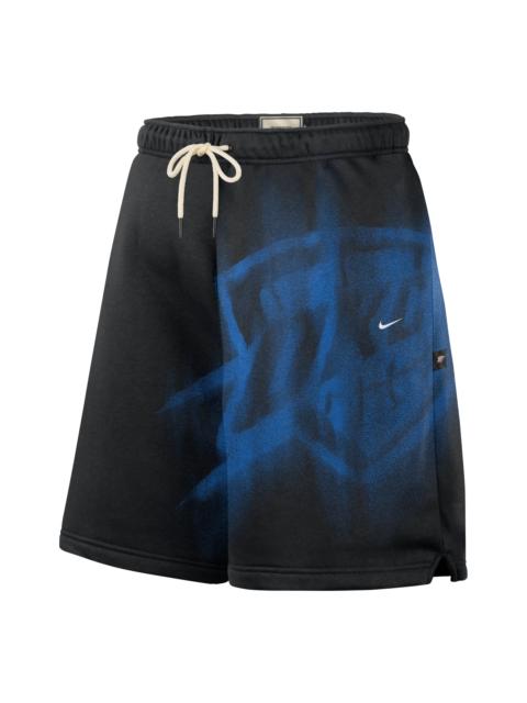 Nike Nike New Oklahoma City Thunder Standard Issue Fleece Shorts 'Black White' IQ1525-010