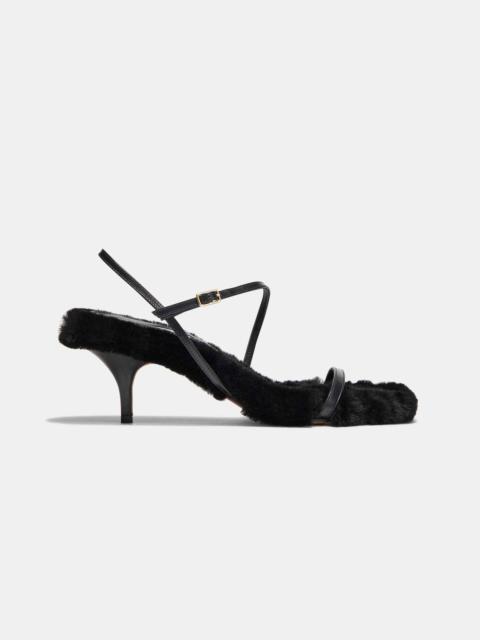 Emme Parsons HUGO IN BLACK CALF AND SHEARLING