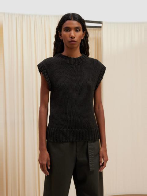 Lemaire CHUNKY SLEEVELESS SWEATER