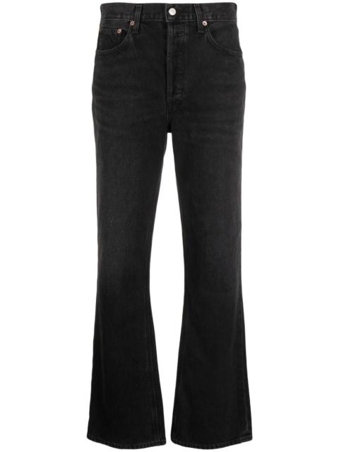 AGOLDE mid-rise straight-leg jeans