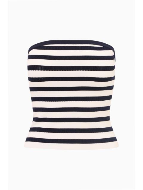 LoveShackFancy Rowen Stretch Knit Tube Top