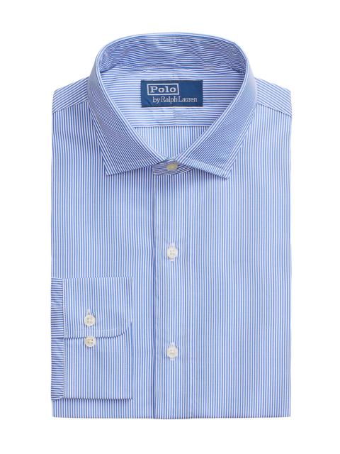 Polo Ralph Lauren Men's Cotton Dress Shirt - Carolina Blue White