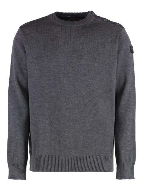 Paul & Shark logo-patch sweatshirt