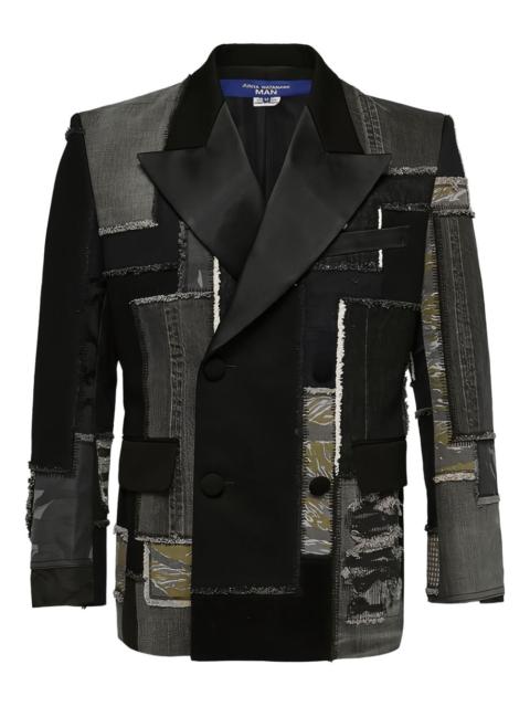 Junya Watanabe MAN patchwork double-breasted blazer
