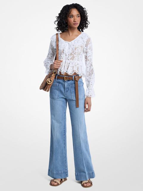 MICHAEL KORS Violette Stretch Denim Jeans